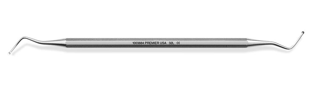Premier Dental 1003884 #32L Endodontic Double End Excavator Octagonal Handle Premier Dental 1003884 #32L Endodontic Double End Excavator Octagonal Handle